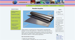 Desktop Screenshot of flexiblegraphite.net